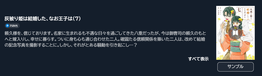 灰被り姫は結婚した、なお王子は