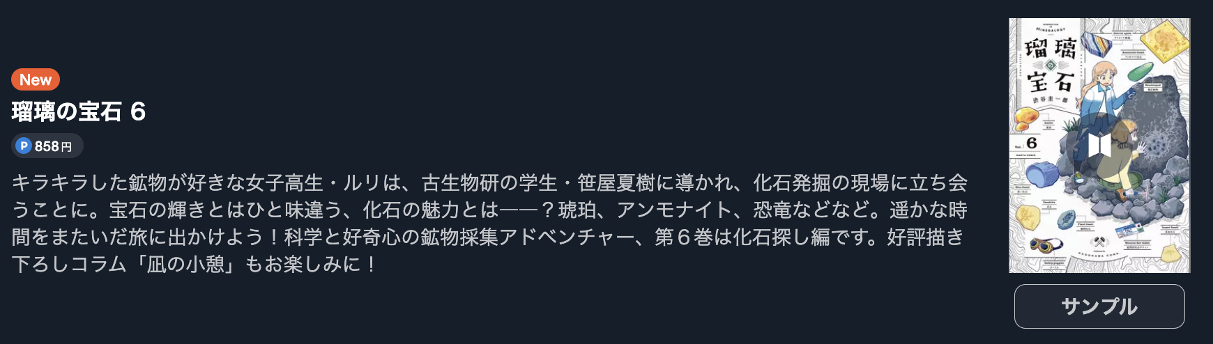 瑠璃の宝石