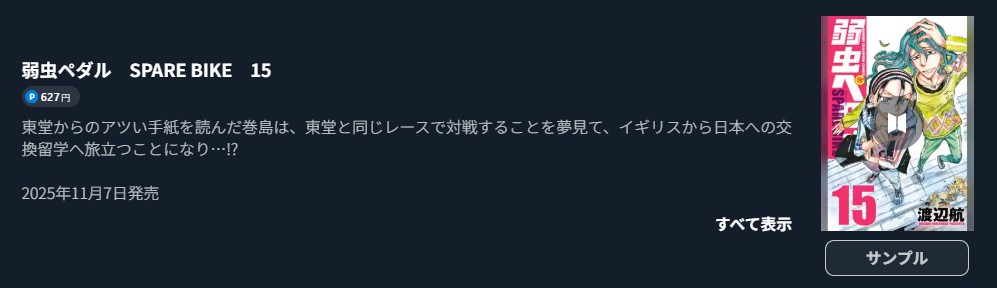 弱虫ペダル SPARE BIKE