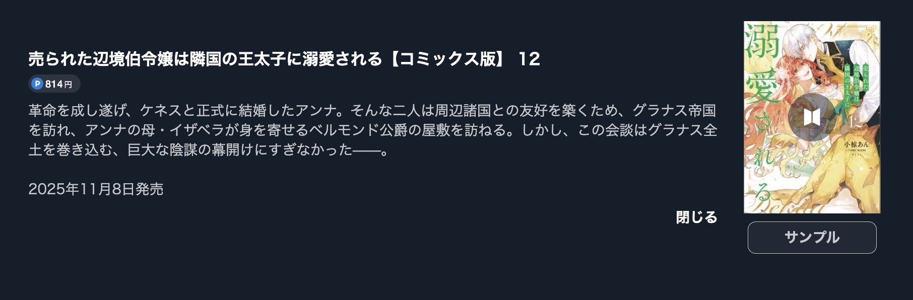 売られた辺境伯令嬢は隣国の王太子に溺愛される