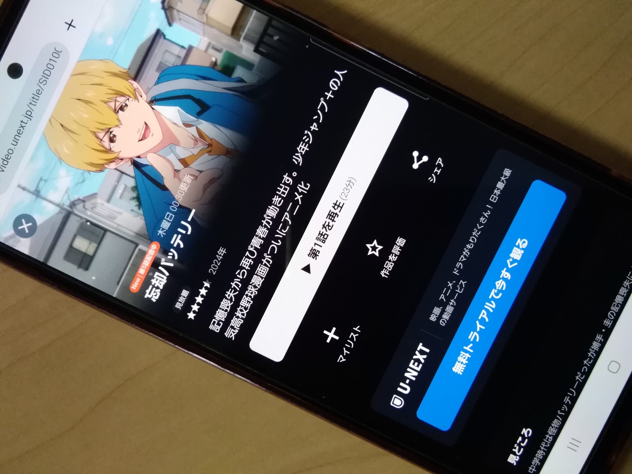 忘却バッテリー