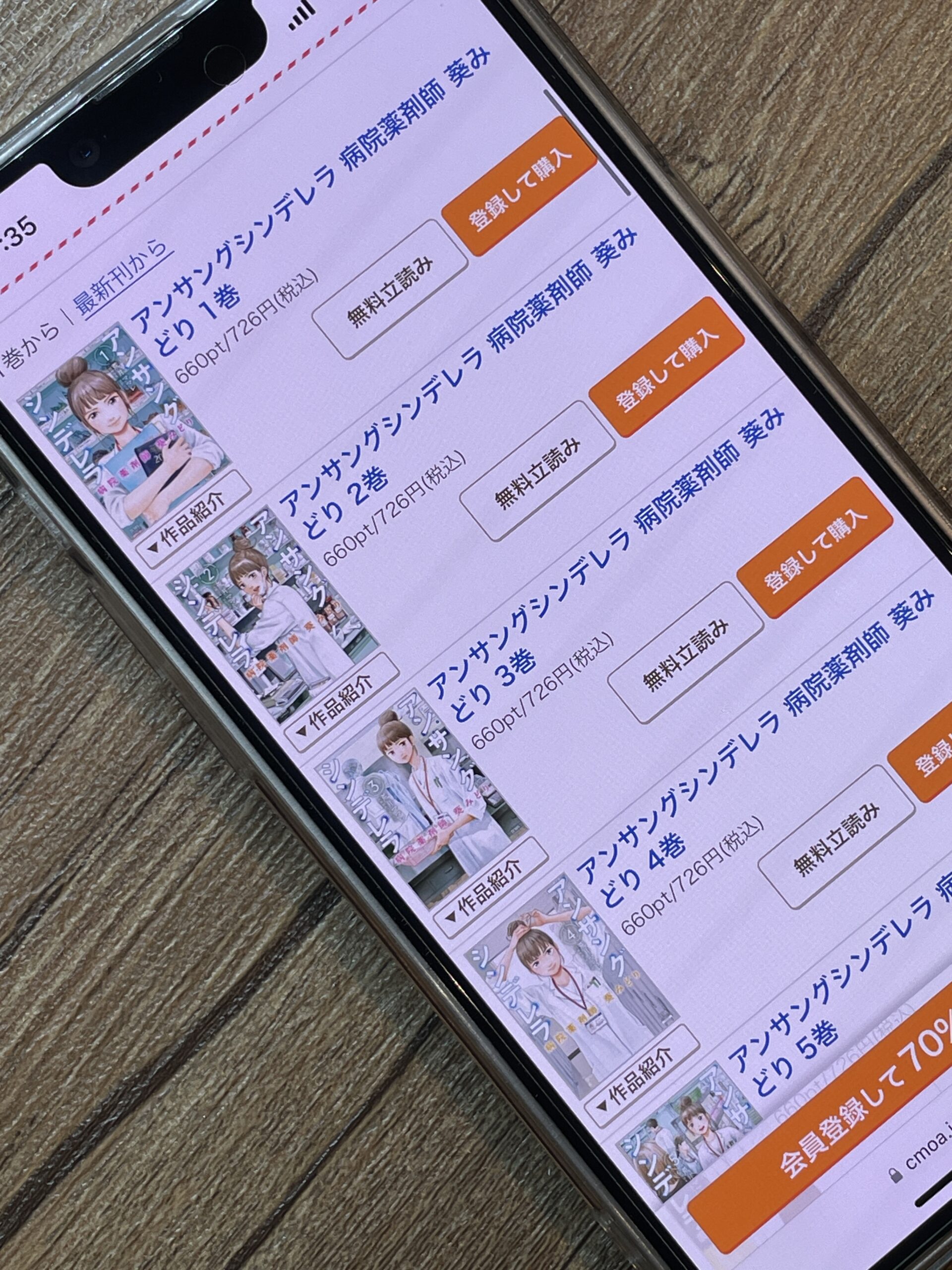 アンサングシンデレラ 病院薬剤師 葵みどり