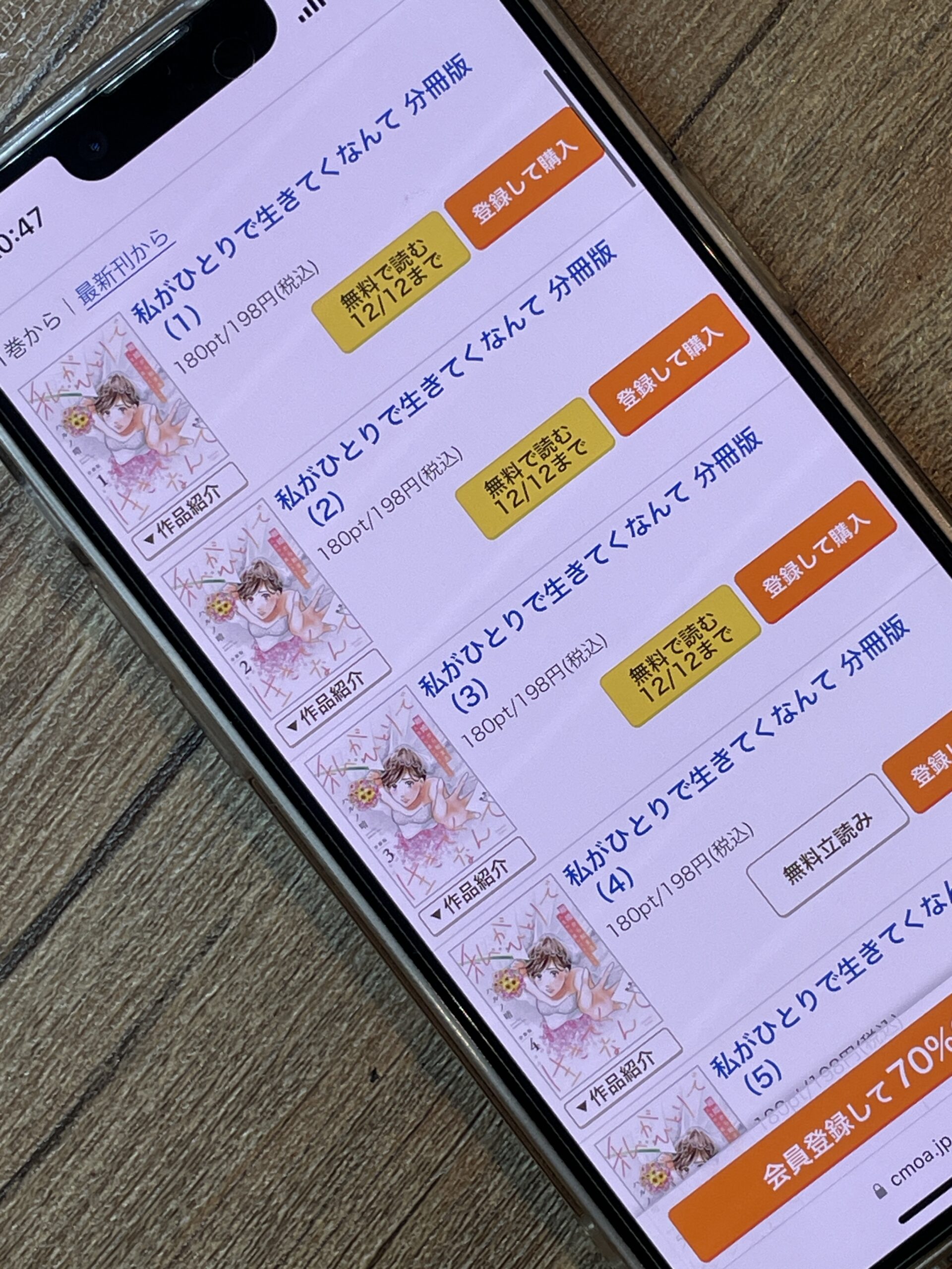 私がひとりで生きてくなんて