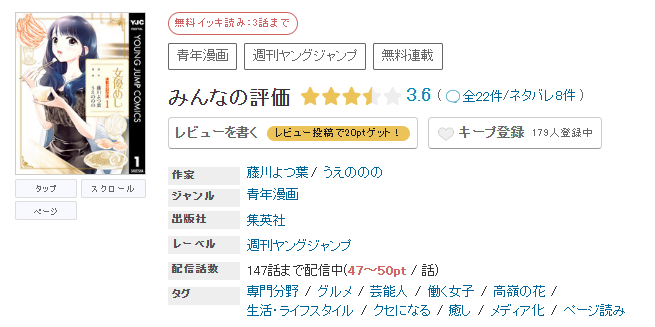 めちゃコミック 女優めし 無料
