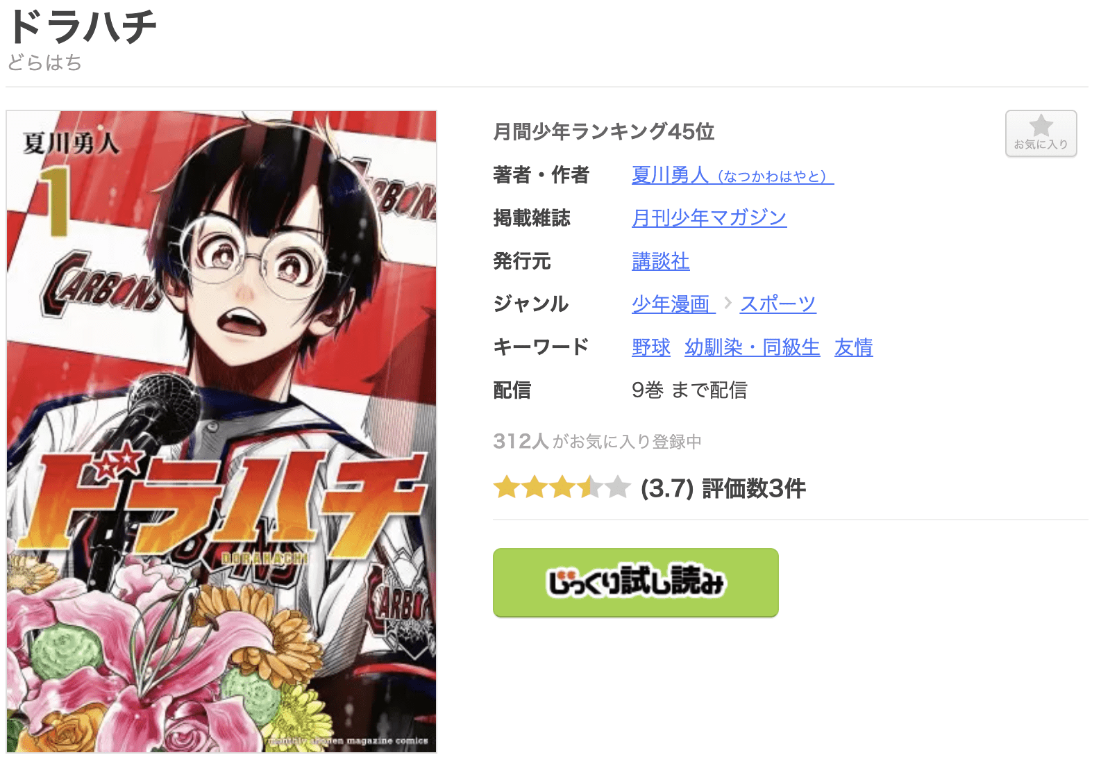 ドラハチ 全巻 まんが王国