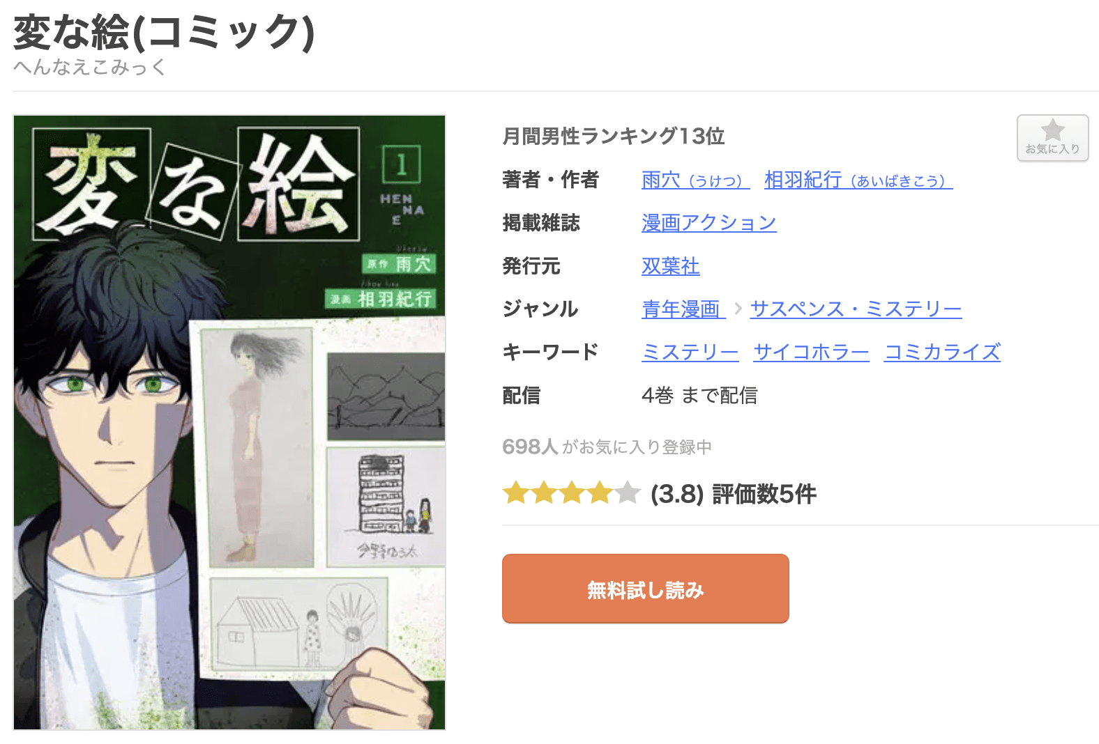 変な絵 全巻 まんが王国