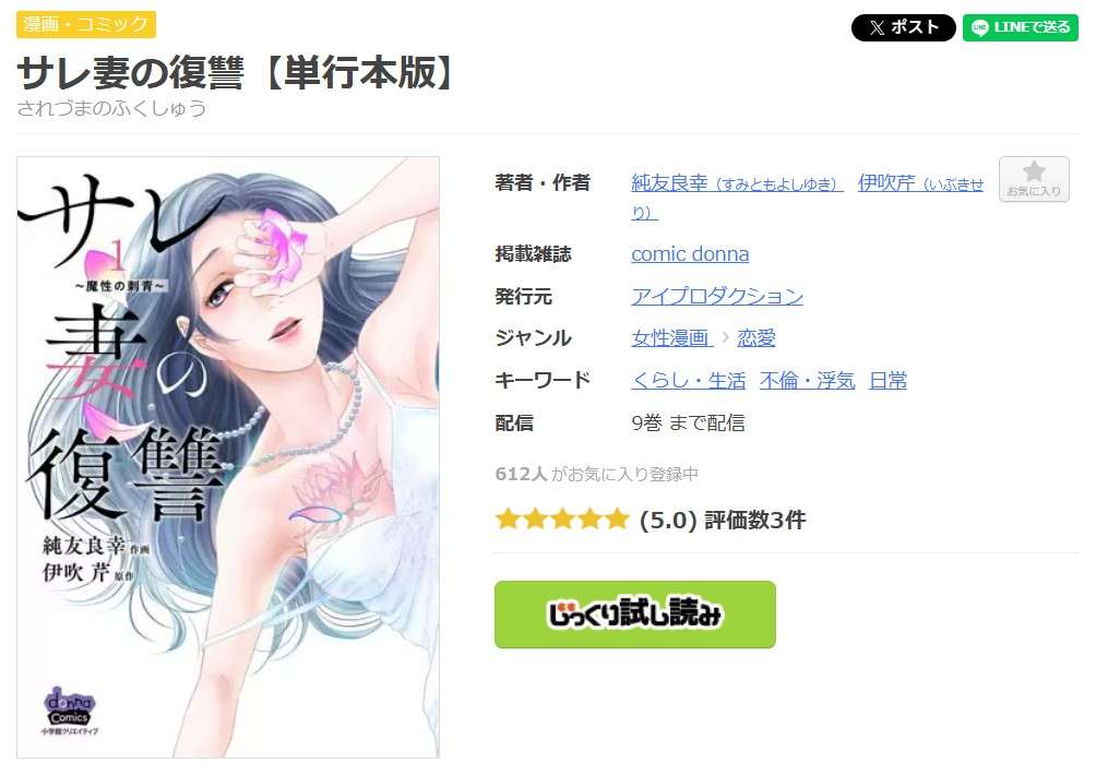 サレ妻の復讐 全巻 まんが王国