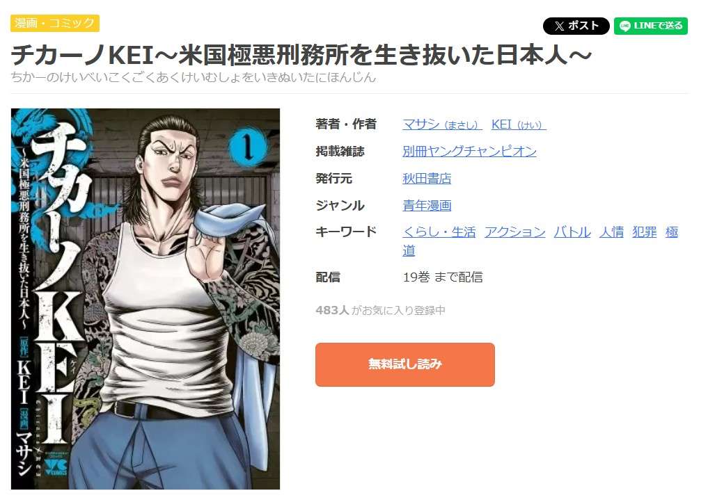 チカーノKEI 全巻 まんが王国